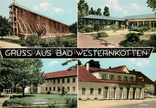 AK / Ansichtskarte Bad Westernkotten Saline 1 Wandelhalle Kurmittelhaus Kurhaus Kat. Erwitte