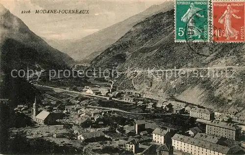 AK / Ansichtskarte Fourneaux Modane Vue generale Alpes
