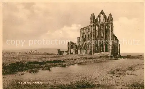 AK / Ansichtskarte Whitby UK Abbey Kat. Ellesmere Port & Neston