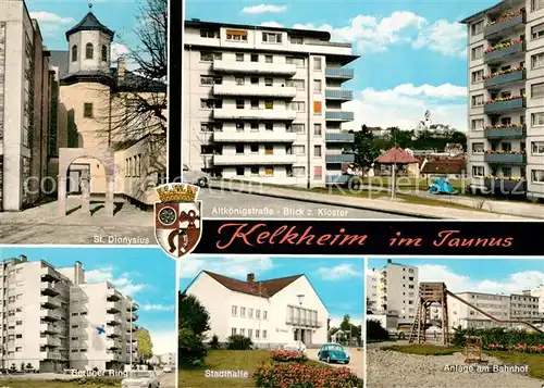 AK / Ansichtskarte Kelkheim St Dionysius Stadthalle Altkoenigstrasse Kat. Kelkheim (Taunus)