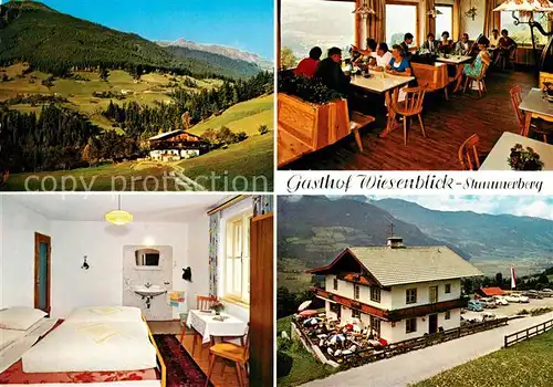 AK / Ansichtskarte Kaltenbach Tirol Gasthof Wiesenblick Stummerberg Kat. Kaltenbach