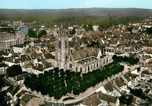 AK / Ansichtskarte Nogent sur Seine Fliegeraufnahme Eglise Saint Laurent Kat. Nogent sur Seine