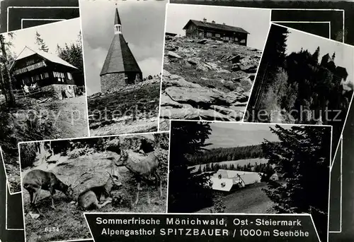 AK / Ansichtskarte Moenichwald Alpengasthof Spitzbauer  Kat. Moenichwald