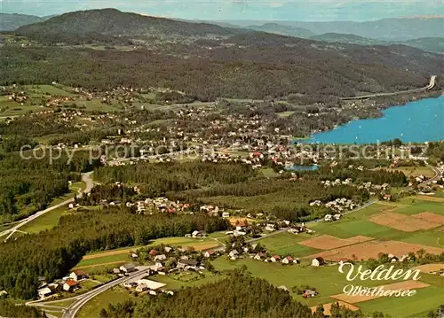 AK / Ansichtskarte Velden Woerther See Selpritsch Fliegeraufnahme Kat. Velden am Woerther See