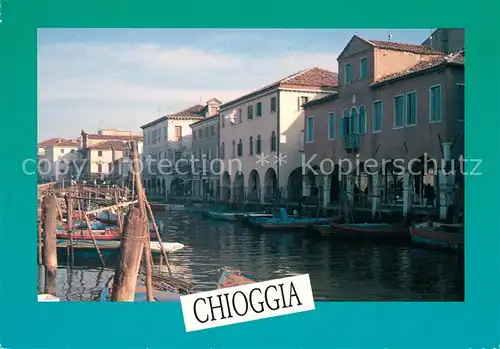 AK / Ansichtskarte Chioggia Venetien Canal Vena 
