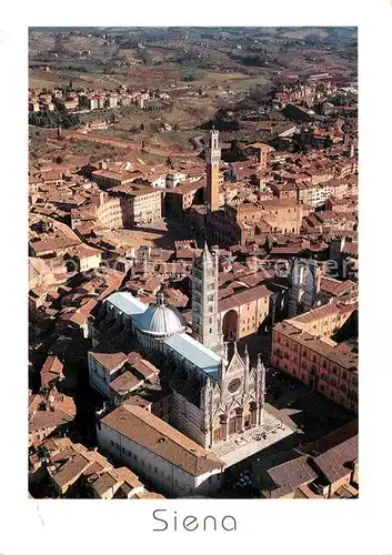 AK / Ansichtskarte Siena Veduta Aerea Fliegeraufnahme Kat. Siena