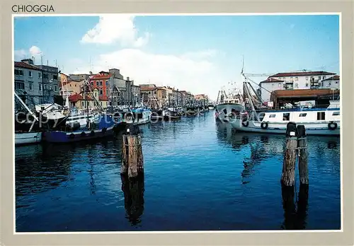 AK / Ansichtskarte Chioggia Venetien Hafen Porto
