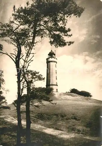 AK / Ansichtskarte Insel Hiddensee Leuchtturm Kat. Insel Hiddensee