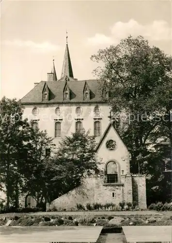 AK / Ansichtskarte Neuhausen Erzgebirge FDGB Kulturzentrum Schloss Purschenstein Kat. Neuhausen Erzgebirge