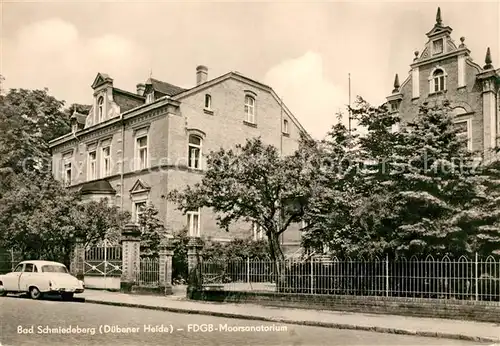 AK / Ansichtskarte Bad Schmiedeberg FDGB Moorsanatorium Kat. Bad Schmiedeberg Duebener Heide