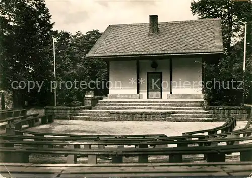 AK / Ansichtskarte Niederau Meissen Freilichtbuehne Gellerthaeuschen Gellertberg Kat. Niederau Meissen