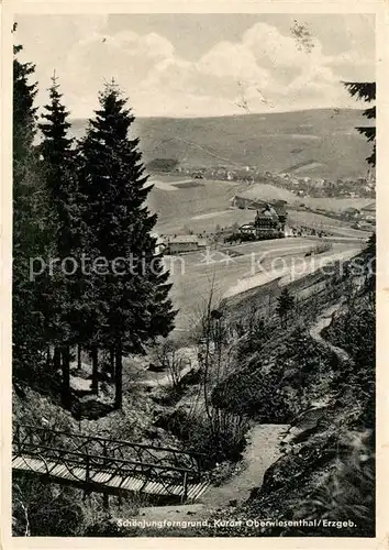 AK / Ansichtskarte Oberwiesenthal Erzgebirge Schoenjungferngrund Kat. Oberwiesenthal