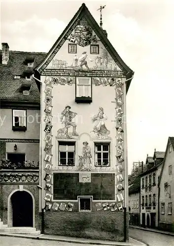 AK / Ansichtskarte Ziegenrueck Giebel historisches Rathaus