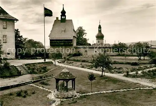 AK / Ansichtskarte Hohenberg Eger Burg Stadtkirche Kat. Hohenberg a.d.Eger