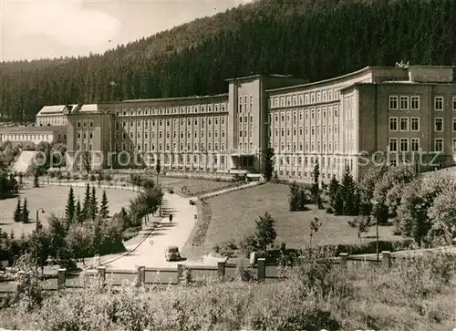 AK / Ansichtskarte Erlabrunn Erzgebirge Bergarbeiter Krankenhaus Kat. Breitenbrunn Erzgebirge