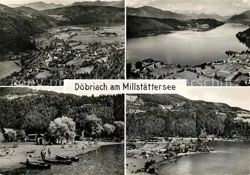 AK / Ansichtskarte Doebriach Millstaettersee Panoramen