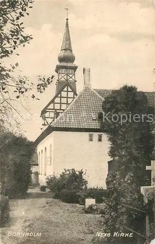 AK / Ansichtskarte Bornholm Kirke Kirche Kat. Daenemark