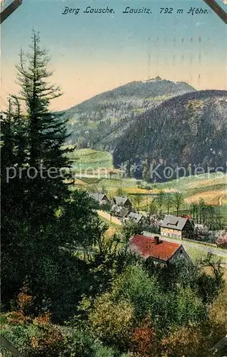AK / Ansichtskarte Jonsdorf Berg Lausche Landschaftspanorama Lausitz Kat. Kurort Jonsdorf