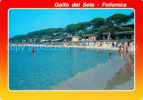 AK / Ansichtskarte Follonica Golfo del Sole  Kat. Follonica