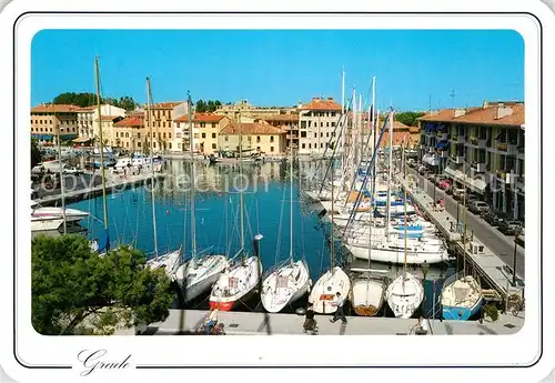 AK / Ansichtskarte Grado Gorizia Hafen Kanal Porto Canale 