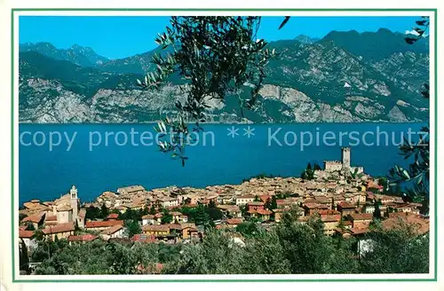 AK / Ansichtskarte Malcesine Lago di Garda Panorama Kat. Malcesine