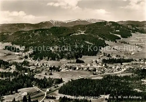 AK / Ansichtskarte Hinterzarten Fliegeraufnahme Feldberg Kat. Hinterzarten