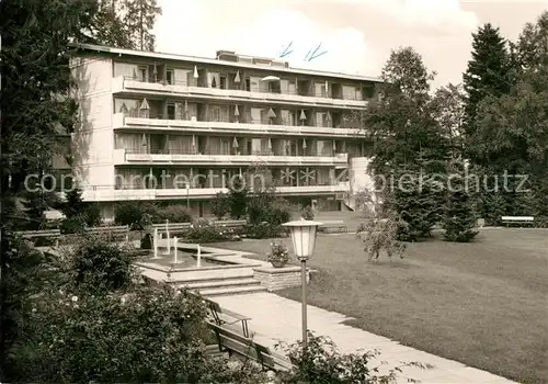 AK / Ansichtskarte Hoechenschwand Sanatorium Sankt Georg Kat. Hoechenschwand