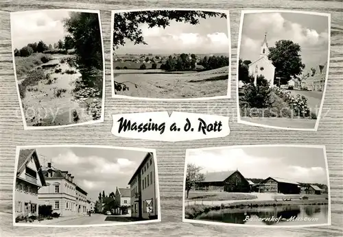 AK / Ansichtskarte Massing Rottal Bauernhof Museum Panoramen Kat. Massing