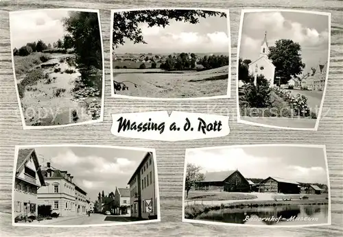 AK / Ansichtskarte Massing Rottal Bauernhof Museum Ortsansichten Kat. Massing