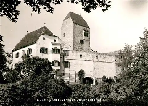 AK / Ansichtskarte Unterelkofen Muenchen Schloss  Kat. Grafing b.Muenchen