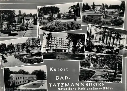 AK / Ansichtskarte Bad Tatzmannsdorf Burgenland Kursanatorium Kat. Bad Tatzmannsdorf