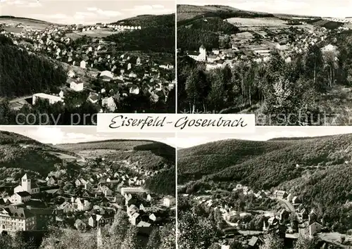 AK / Ansichtskarte Eiserfeld Gosenbach Panoramen Kat. Siegen