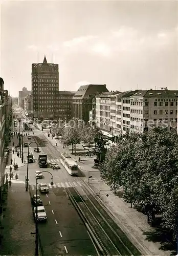 AK / Ansichtskarte Duesseldorf Allee Strasse Kat. Duesseldorf