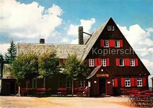 AK / Ansichtskarte Altenberg Erzgebirge Waldschaenke Altes Raupennest Kat. Geising