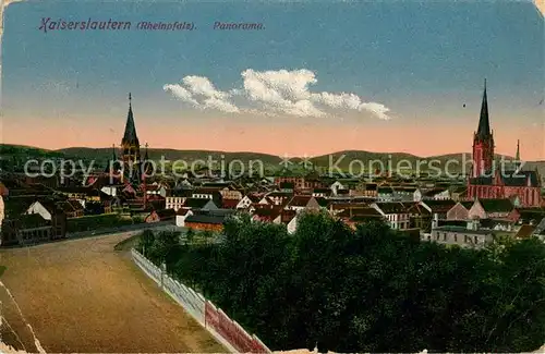 AK / Ansichtskarte Kaiserslautern Panorama Kat. Kaiserslautern