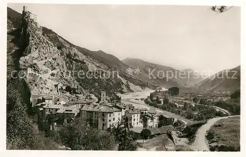 AK / Ansichtskarte Entrevaux Vue d ensemble et Fort Vauban Kat. Entrevaux