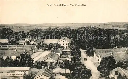 AK / Ansichtskarte Camp de Mailly Vue d ensemble Kat. Mailly le Camp