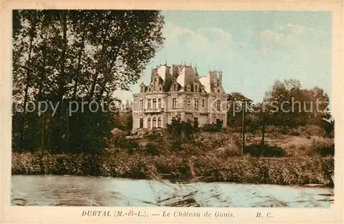 AK / Ansichtskarte Durtal Chateau de Gouis Kat. Durtal