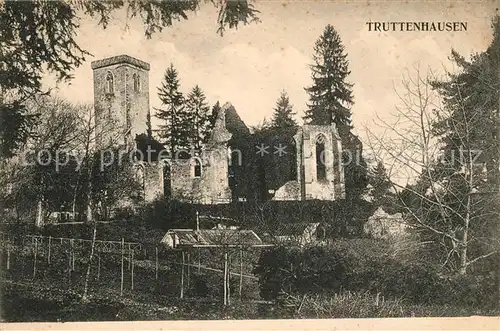 AK / Ansichtskarte Truttenhausen Ruine Kat. Obernai