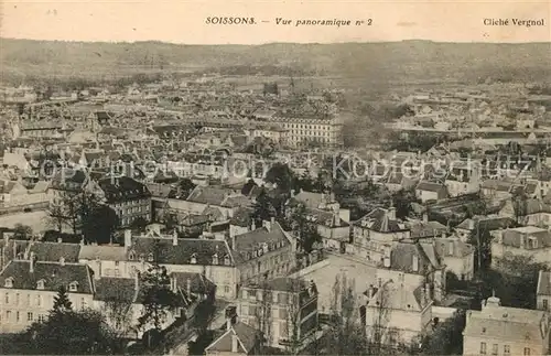 AK / Ansichtskarte Soissons Aisne Vue panoramique Kat. Soissons