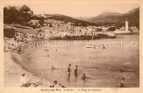 AK / Ansichtskarte Cassis La Plage du Bestouan Kat. Cassis