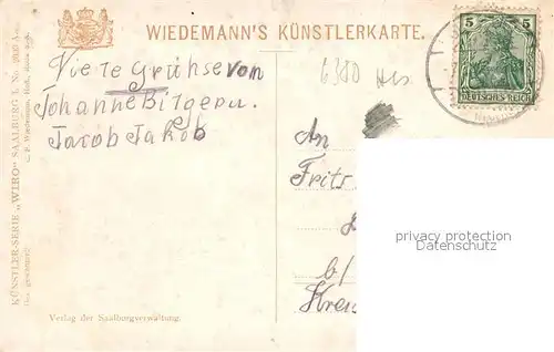 AK / Ansichtskarte Verlag Wiedemann WIRO Nr. 2003 A Saalburg Porta Praetoria  Kat. Verlage