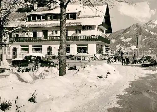 AK / Ansichtskarte Oberstdorf Hotel Panorama Kat. Oberstdorf