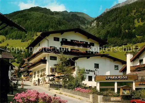 AK / Ansichtskarte Neustift Stubaital Tirol Hotel Hoferwirt Kat. Neustift im Stubaital
