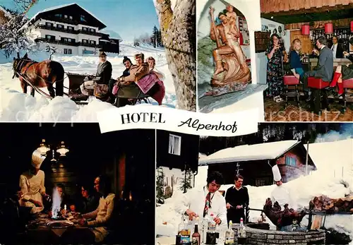 AK / Ansichtskarte Naggl Weissensee Hotel Alpenhof Kat. Weissensee