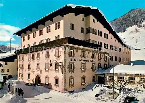 AK / Ansichtskarte St Anton Arlberg Hotel Schwarzer Adler Kat. St. Anton am Arlberg