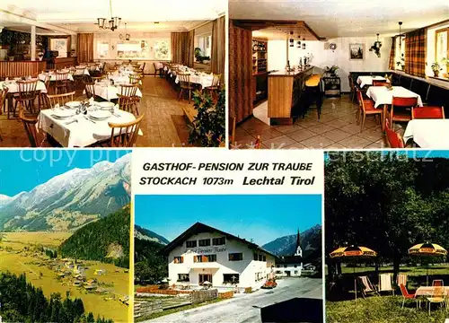 AK / Ansichtskarte Bach Tirol Gasthof Zur Traube Kat. Bach