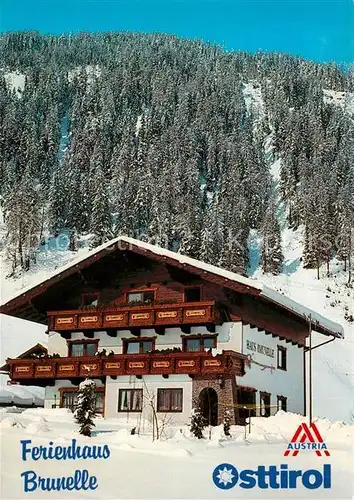 AK / Ansichtskarte Kals Grossglockner Haus Brunelle Kat. Kals am Grossglockner