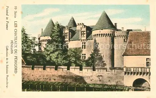 AK / Ansichtskarte Sainte Mondane Chateau de Fenelon Collection Les Chateaux du Perigord 10e Serie Kat. Sainte Mondane