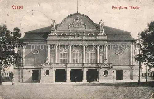 AK / Ansichtskarte Kassel Koenigliches Theater Kat. Kassel